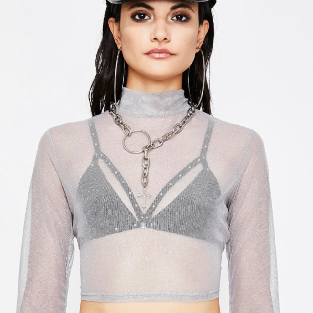 DOLLS KILL MESH TOP